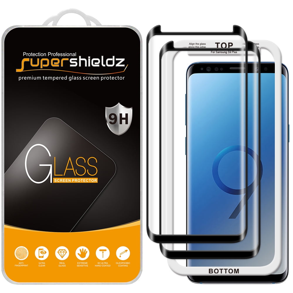 ZAGG InvisibleShield Glass Curve Screen Protector Made for Samsung Galaxy S9 Plus Clear 