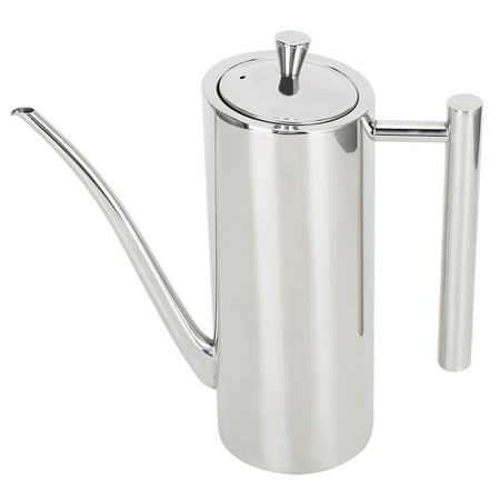 

Stainless Steel Olive Oil Can Dispenser Dustproof Leakage-proof Oil Pot Bottle Container Seasoning Pot Kitchen Tools Utensil Storage(O.5ML/0.7ML)[0.7L]