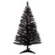 thumbnail image 1 of Árbol de Navidad con forma de ojo de sanguijuela negra de 4 pies con luces, 1 of 6