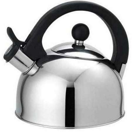 Alessi Stainless Steel Kettle - 2.5L Tea Kettle, Stainless Steel