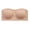 Pink, variant on MVRLSH Sports Jelly Bras for Women Front Closure Side Support Breathable Underwear Strapless Bra