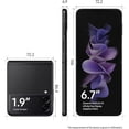 thumbnail image 5 of Restored SAMSUNG Galaxy Z Flip 3 5G Factory Unlocked Android Cell Phone US Version Smartphone Flex Mode Intuitive Camera Compact 128GB Storage Phantom Black (Refurbished), 5 of 5