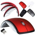 thumbnail image 4 of Maoww Wireless Folding Mouse Replacement Portable Mice External Portable Home Electronic Cordless Laptop Desktop Accessory Red, 4 of 9