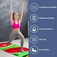 thumbnail image 2 of Watermelon Hot Yoga Towel with Storage Bag, 72.8"x26.8", Suitable for Yoga, Pilates, Fitness, etc., 2 of 6