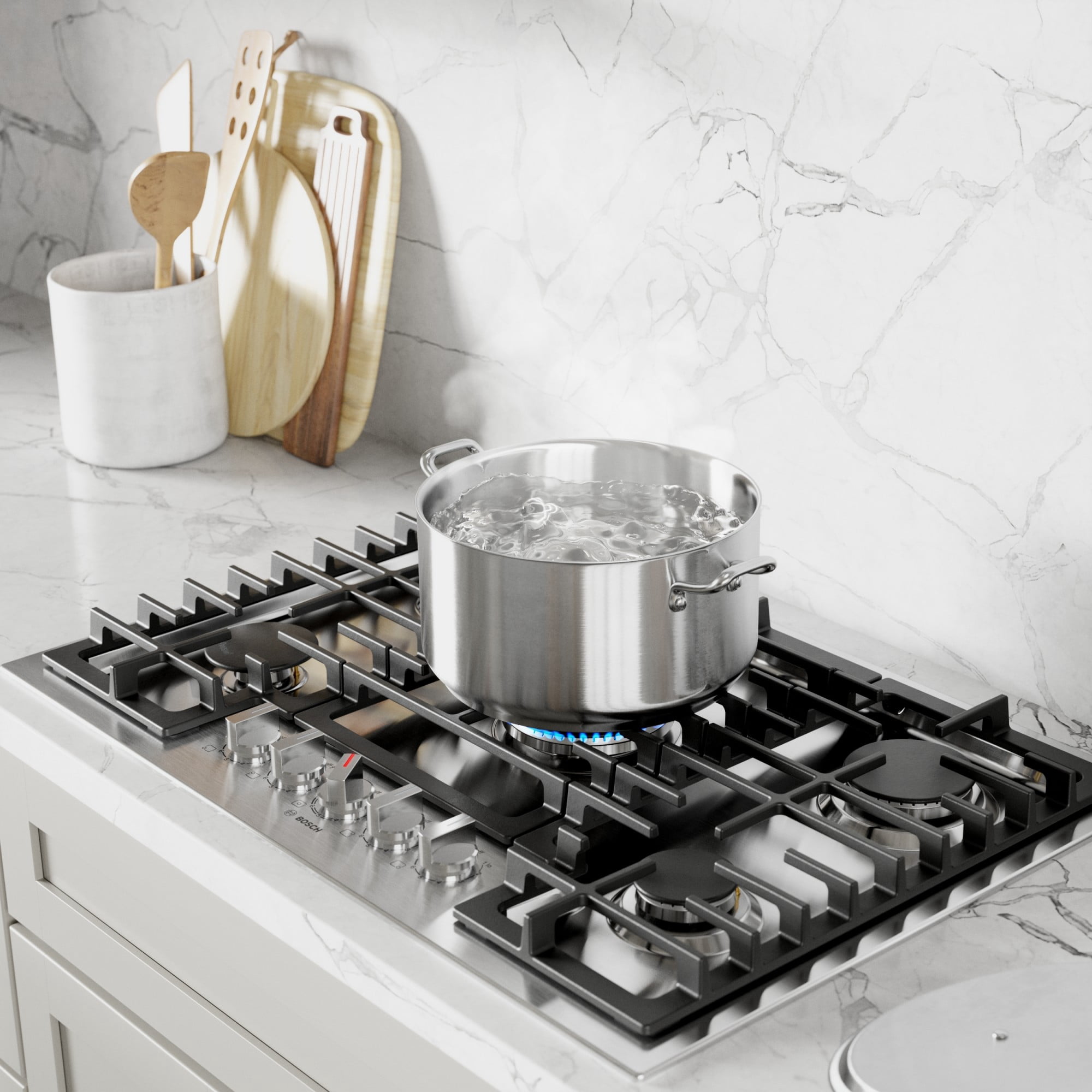 NGM8058UC 30" Gas Cooktop, 800 Series, FlameSelect