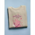thumbnail image 3 of Thinking About You, Cupig Sweatshirt Men -Smartprints Designs, Male XX-Large, 3 of 4