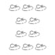 thumbnail image 3 of Guardurnaity Cobre letra mayúscula anillo abierto compromiso portátil mujer anillos compras maquillaje joyería cumpleaños Festival regalo letra C Letra C 10piezas Guardurnaity CBP104030, 3 of 4