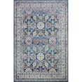 thumbnail image 1 of Bashian C186-NV-76X96-RO38A Bashian Charleston Collection Florale Transitionnelle Polypropylène Machine Made Area Rug&44; Marine - 7 Pi 6 Po x 9 Pi 6 Po, 1 of 1