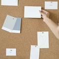 thumbnail image 5 of Uxcell 12x12" 1/4" Thick Cork Board Tiles, 2 Pack Self Adhesive Square Bulletin Board Display Corkboard, 5 of 6