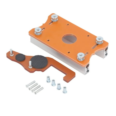 

Wood Router Table Insert Plate High Accuracy Router Slotting Positioning Bracket Plate for 65mm Trimmer