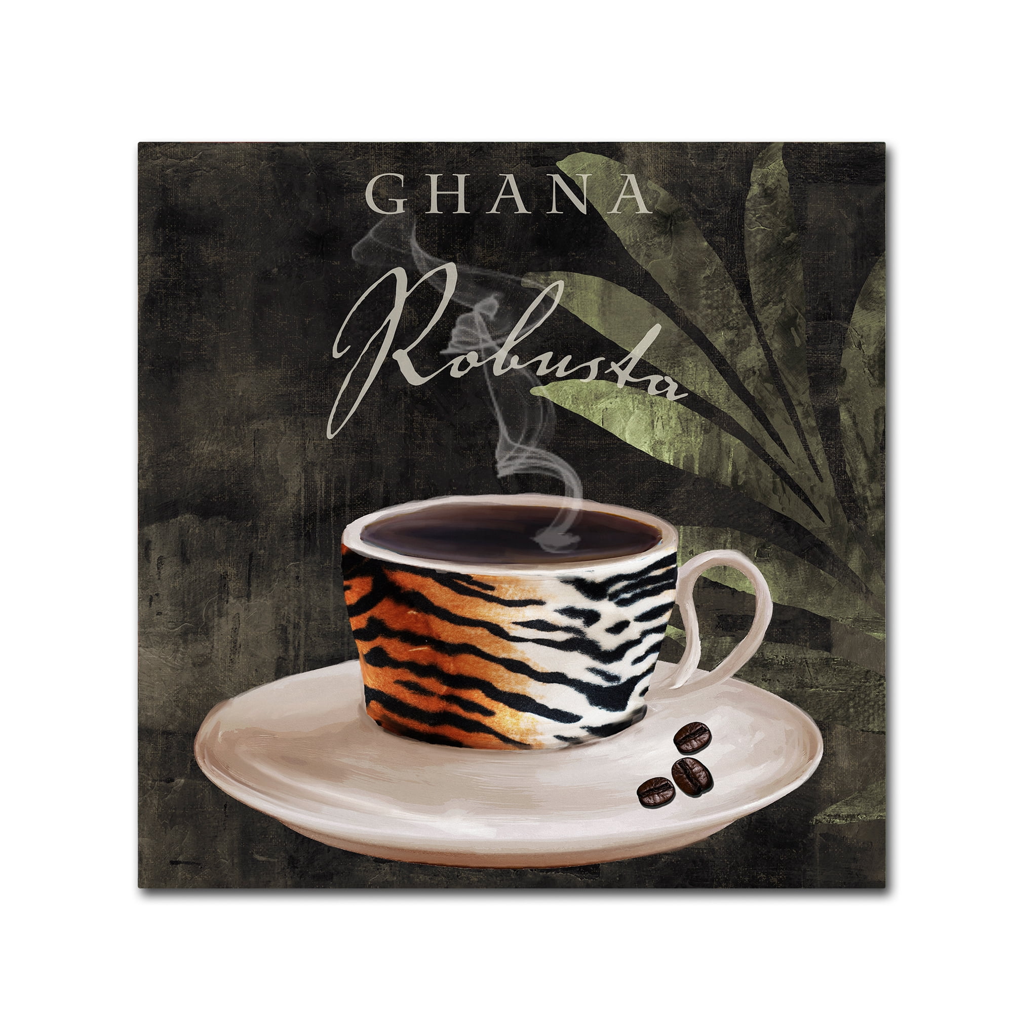 Trademark Fine Art "Afrikan Coffee IV" Canvas Art by Color Bakery