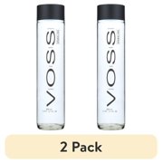 (2 pack) VOSS Artesian Water, 12.6 fl oz, Sparkling, No Artificial Flavors, Allergen-Free, Norway