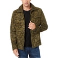 thumbnail image 2 of Michael Kors Mens Suede Trucker Jacket, Green, Medium, 2 of 2
