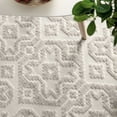 thumbnail image 2 of Paco Home Indoor & Outdoor Rug with Maroccan Trellis Pattern in Beige Cream - 3'11" x 5'7" (4'x6'), 2 of 5