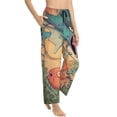thumbnail image 2 of Gyarados Women's Pajama Pants, Ultra-soft Comfortable Casual Lounge Pants, Graphic Printed Sleep Bottoms With Drawstring, 2 of 8