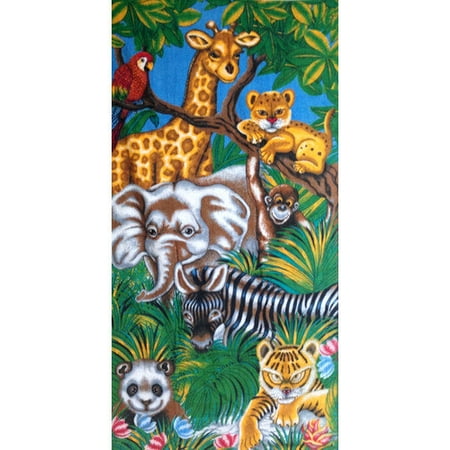 Kaufman Sales Safari Printed Beach Towel