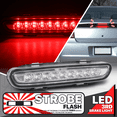 thumbnail image 2 of Magshion Rear LED 3rd Third Brake Light Tail Stop Lamp Chorme Housing Clear Lens for 2006 2007 2008 2009 2010 Dodge Charger, 2 of 8