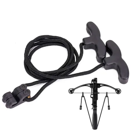 Amar Tool Crossbow Rope String Cocking Device Cocker Ropes for Archery Hunting Handle Tool