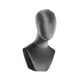 thumbnail image 4 of Cabeza de maniquí de busto, exhibición de pelucas, mesa multiusos, soporte para cabeza de entrenamiento de pelucas Gris, 4 of 9