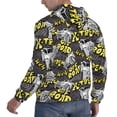 thumbnail image 6 of Goofa White Retro Off-Road Vehicle for Men's Hooded Sweatshirt - Lightweight Pullover Hoodie with Kangaroo Pocket, Perfect for Everyday Wear-Small, 6 of 7
