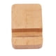 thumbnail image 3 of EeaseMX Soporte creativo para teléfono móvil, universal, de madera, para escritorio, portátil, para smartphone (color claro), 3 of 7