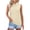Beige, variant on Shirts Sleeveless for Women 2026 Summer Mesh Button down Scoop Neck Collared Sleeveless Tops Business Work Casual Basic Blouses Fitted Casual Tops Camouflage 3Xl