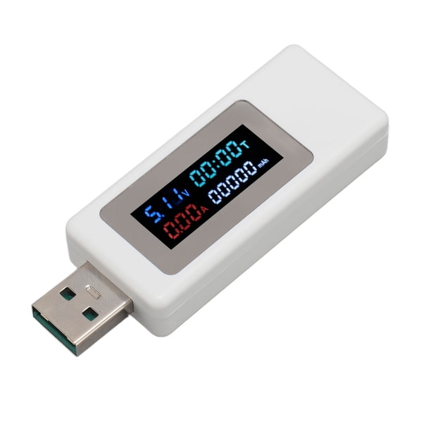 Probador USB ANGGREK Pantalla a color Detector de carga de voltaje de corriente USB