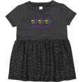thumbnail image 3 of Inktastic My 1st Mardi Gras Fleur De Lis Girls Baby Dress, 3 of 5
