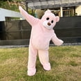 thumbnail image 5 of Nuevo disfraz de mascota oso bailarín, divertido disfraz de muñeca de dibujos animados para caminar en el bar, tocado, oso de peluche, cosplay, fiesta de carnaval, espectáculos, utilería, 5 of 5