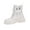 Beige, variant on Beige Womens Winter Warm Boots Chunky Heel Lace Up Side Zipper Platform Sole Casual Ankle Short Booties