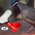 thumbnail image 4 of 5 piezas de comederos automáticos para pollos Yinane tazas de plástico para aves de corral 66x10cm, 4 of 7