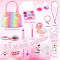 thumbnail image 2 of Kit de maquillaje infantil Smallzi 22 en 1, set de regalo lavable, 2 of 8