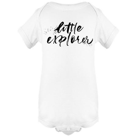 

Text: Little Explorer Bodysuit Infant -Image by Shutterstock 6 Months