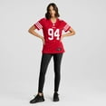thumbnail image 4 of Women's Nike Yetur Gross-Matos  Scarlet San Francisco 49ers Team Game Jersey, 4 of 7