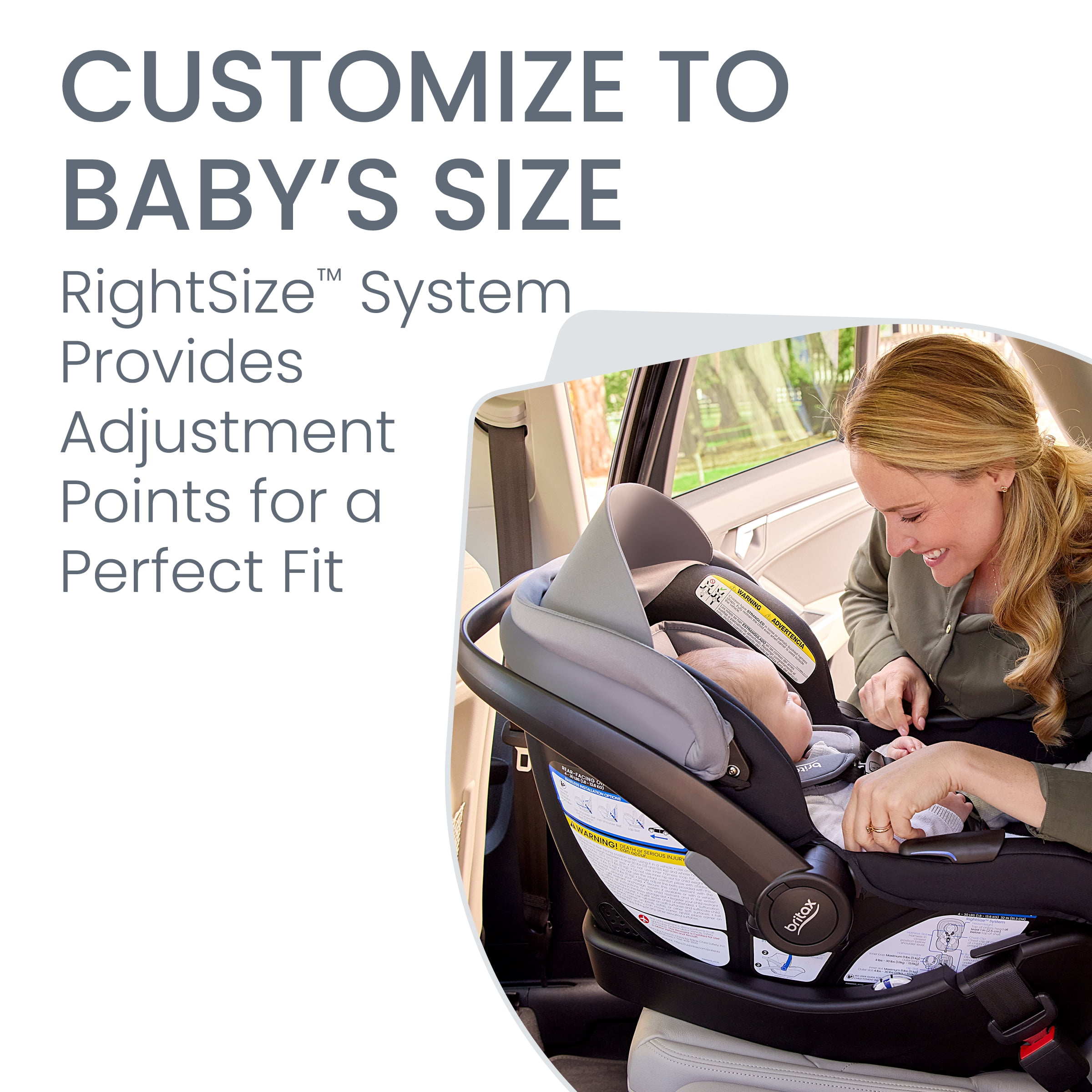 Britax Willow Brook S+ Baby Travel System, Infant Car Seat and Stroller Combo, Graphite Onyx