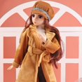 thumbnail image 4 of Muñeca BJD Ucanaan 1/4 SD, 45 cm, con juego completo de pelucas para ropa, zapatos, 4 of 6