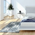 thumbnail image 3 of Ottomanson Non-Slip Area Rug for Living Room 3'3" x 5' Durable Low Profile Carpet, Off-White Oriental, 3 of 8