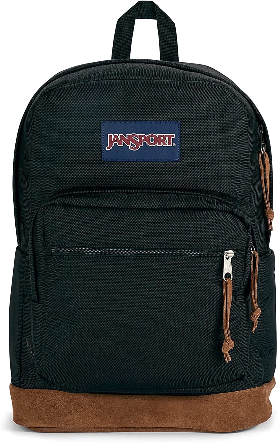 Right Pack School Backpack - Durable Black Bookbag with Laptop