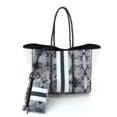 thumbnail image 1 of Bolso de mano de neopreno de gran capacidad para buceo al aire libre, tipo cubo, tipo bandolera, para mujer, niña y madre, bolso de playa, 1 of 5