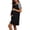 B Black, variant on Maternity Summer Clothes,Maternity Dress for Baby Shower,Women's Summer Maternities V-Neck Dress Loose Comfortable And Casual