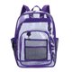 thumbnail image 1 of Soidarity Bolso de hombro impermeable Mochilas de gran capacidad con bolsillos laterales Cartera de paraguas de estudiante para escuela al aire Escalada Violeta Soidarity OD026036-02, 1 of 6