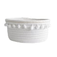thumbnail image 1 of Cesta de almacenamiento Zulema decoración de mesa de cuerda de algodón, 1 of 8