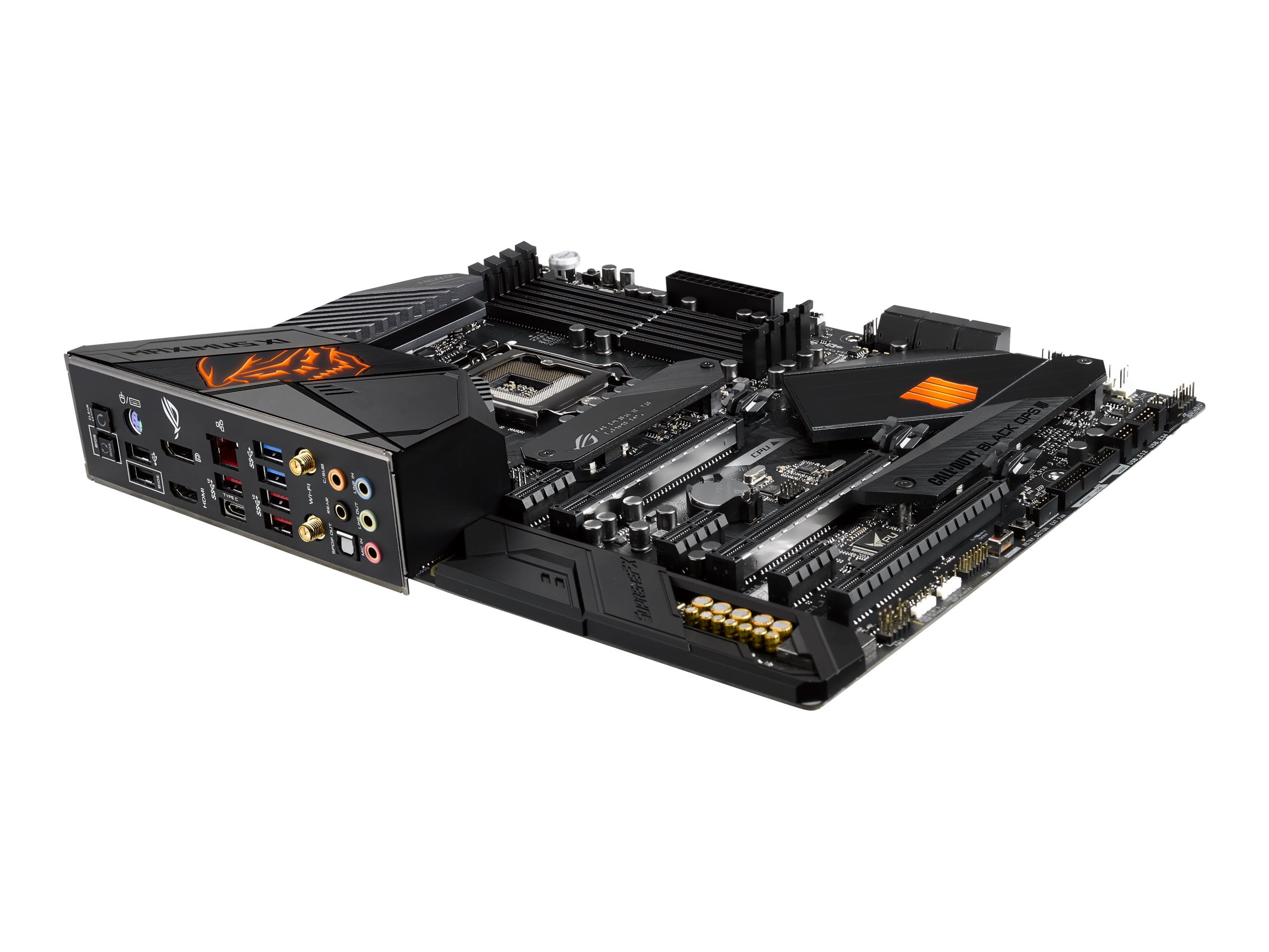 Asus Rog Maximus Xi Hero Wi Fi Call Of Duty Black Ops 4 Edition Motherboard Atx Lga1151 Socket Z390 Usb 3 1 Gen 1 Usb C Gen2 Usb 3 1