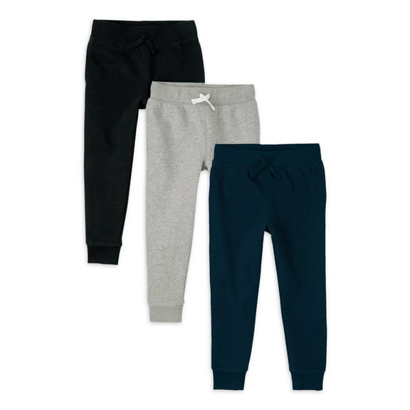 The Children's Place Boys Jogger Sweatpants, 3-Pack, Sizes XS-XXL