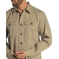thumbnail image 3 of Slate & Stone Mens Pocket Front Rugged Shirt Jacket Small Khaki, 3 of 3