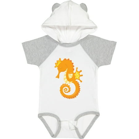 

Inktastic Seahorse Girls Baby Bodysuit