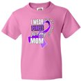 thumbnail image 3 of Inktastic Alzheimers Awareness I Wear Purple For My Mom Youth T-Shirt, 3 of 5