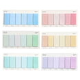thumbnail image 1 of Self-Adhesive Sticky Paper, Gradient Color Memo Pads In Assorted Size And Color, For Office Or Home Use, Improve Your Study And Work Efficiency With Our Non-Toxic And No Odor, 6, 1 of 5