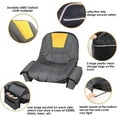 thumbnail image 3 of Riding Lawn Mower Seat Cover, Oxford Waterproof Tractor Seat Covers with Storage Bag Compatible with John-Deere Husq-Varna Crafts-Man Ku-bota Cub Ca-det for Most Lawnmowers Without Armrests, 3 of 10