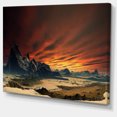 thumbnail image 2 of Beautiful Alien Planet Traos - Landscape Canvas Art Print, 2 of 4